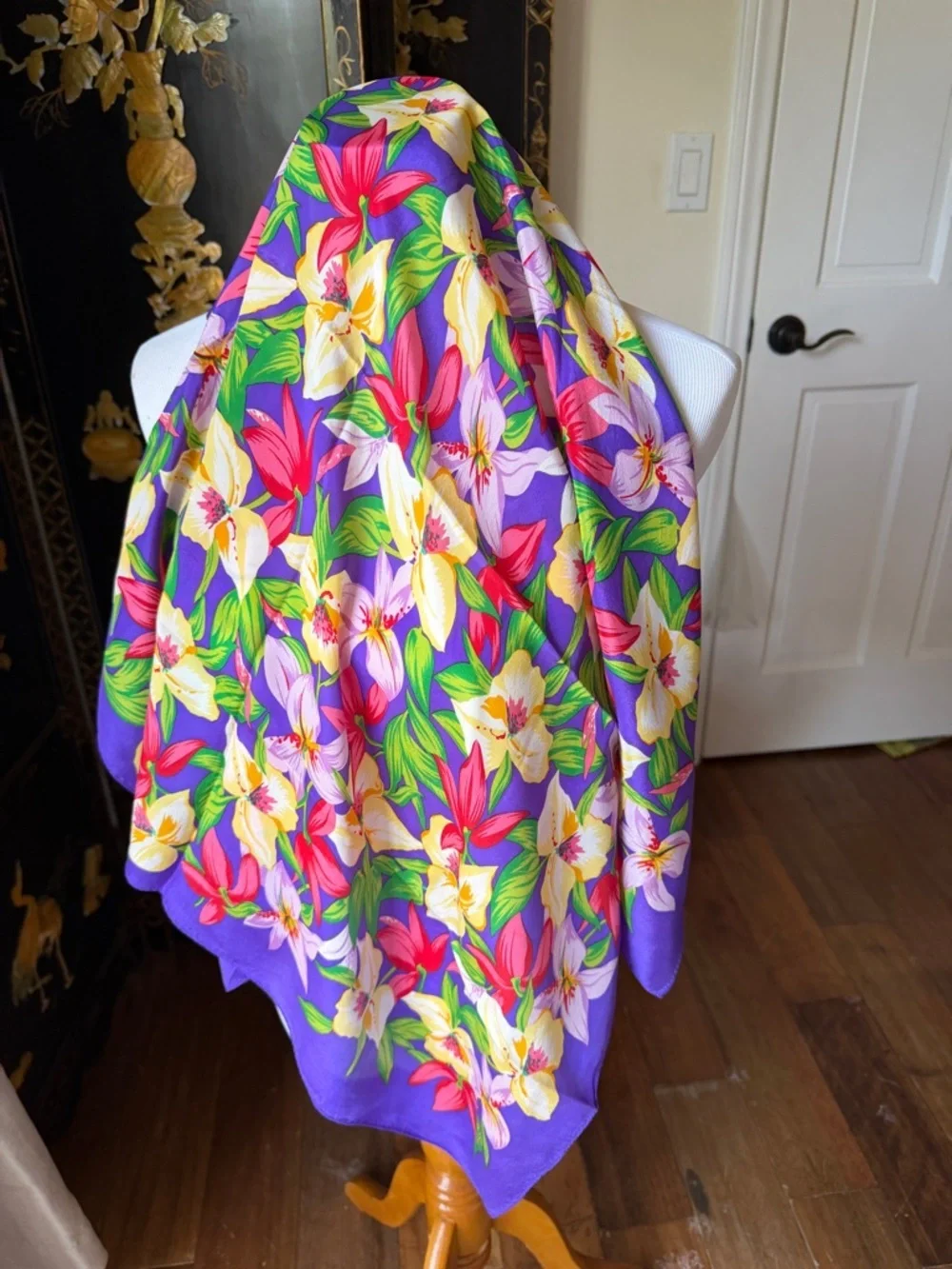 Vintage bright purple